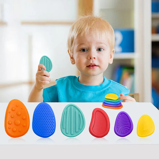 6 Pack Silicone Fidget Stress Relief