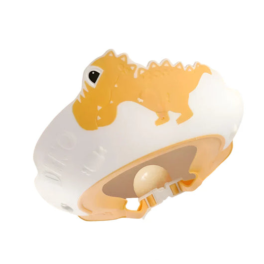Adjustable Shower Cap Dino Yellow