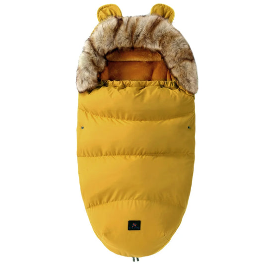 Baby Winter Footmuff Sleeping Bag Yellow