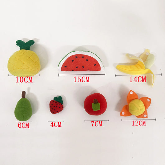 8pcs Felt Food Vegetable Basket Pretend Play Set