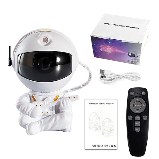 Kids Astronaut Space Projector White guitar