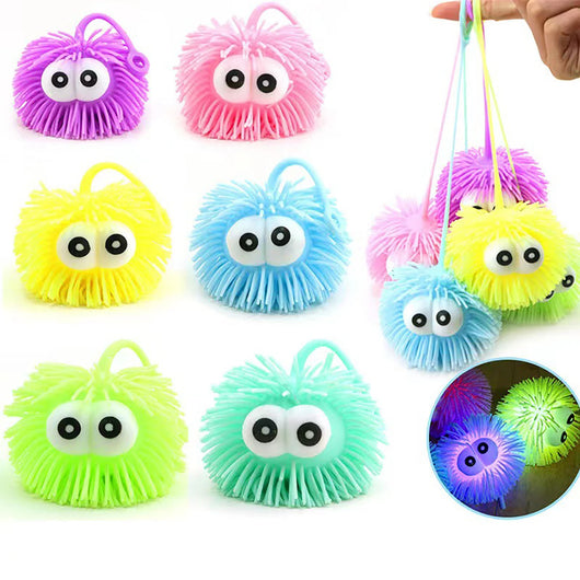 Luminous Plush Squeeze Ball Toy