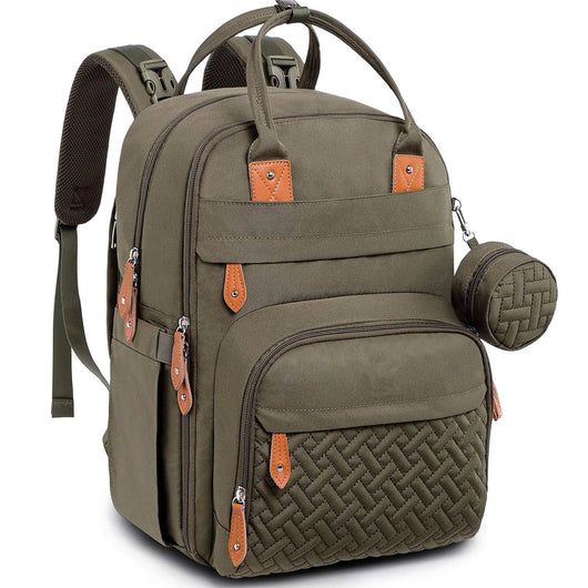 Multipurpose Diaper Backpack Military green