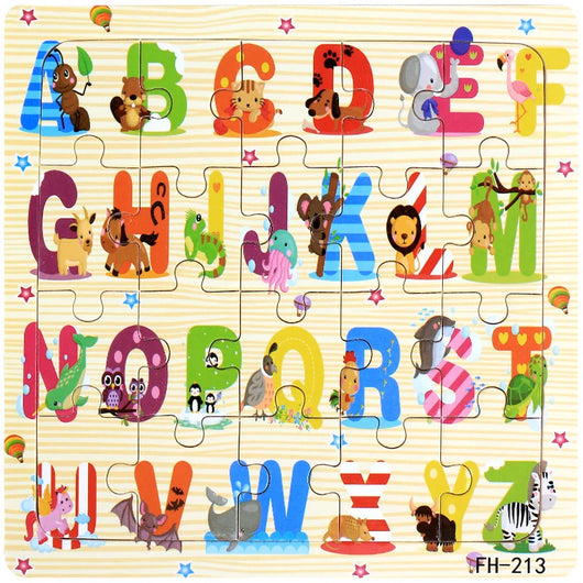 Wooden 3D Puzzle Letter