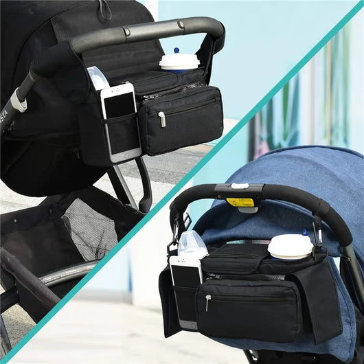Multi Compartment Stroller Organizer