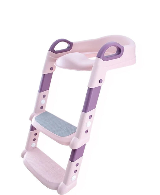Baby Foldable Ladder Training Step Pink