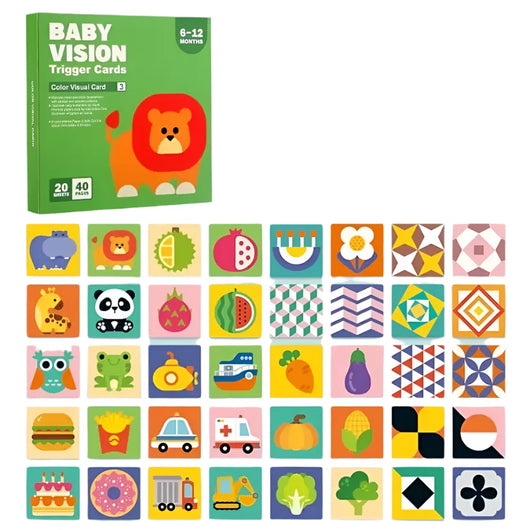 Vision Stimulation Cards 6-12 months