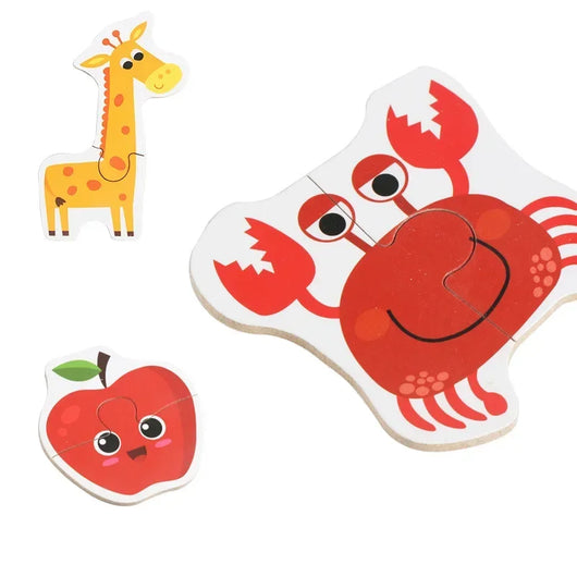Kids Wooden Jigsaw Matching Puzzle