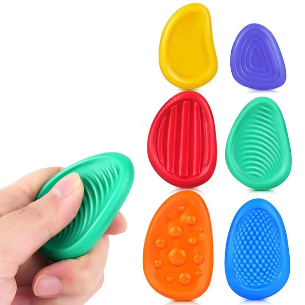 6 Pack Silicone Fidget Stress Relief 6-piece boxed set