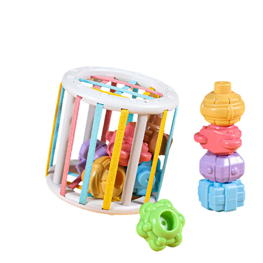Baby Montessori Stacking Blocks Round