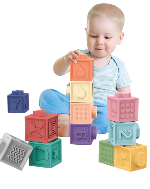 12pc Blocks Touch Toy Set