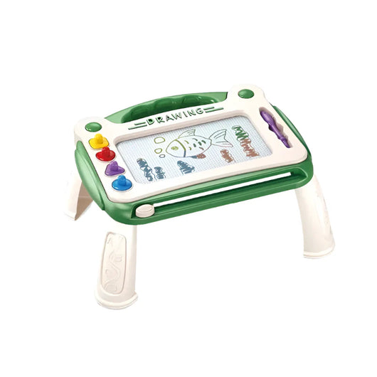Magnetic Drawing Pad Toy With-Green