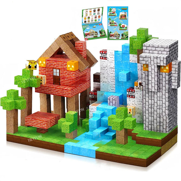48pc Magnetic Blocks Set
