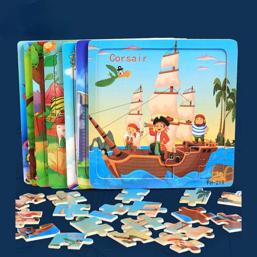 Wooden 3D Puzzle