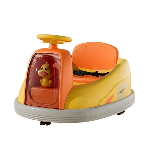 Kids Electric Bumper Car 7 Control - Orange