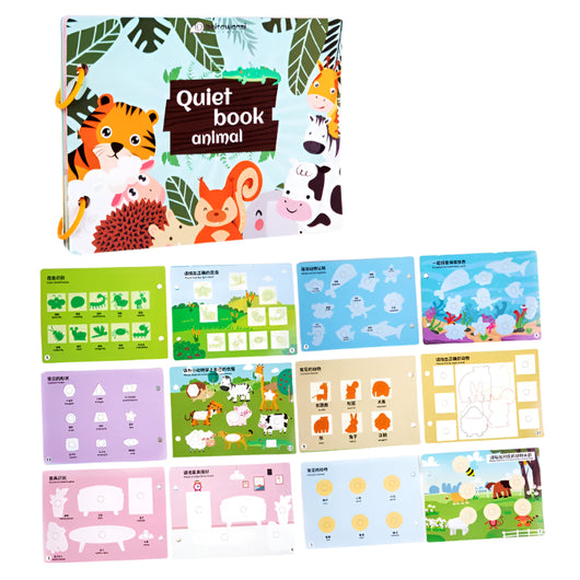 Montessori Busy Book Animals B