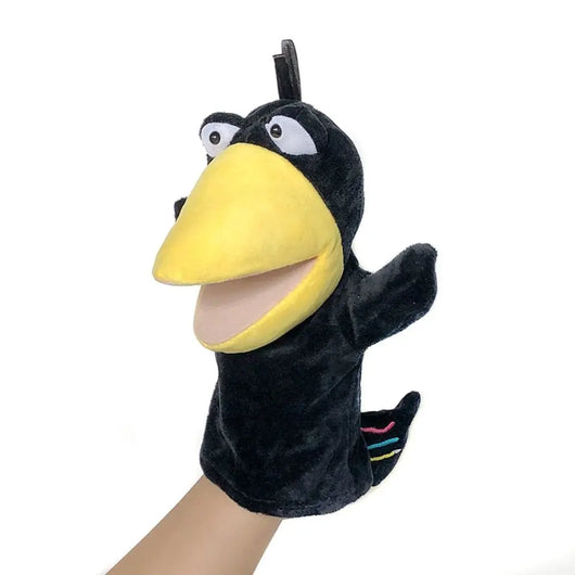 Animal Puppet Educational Doll Crow