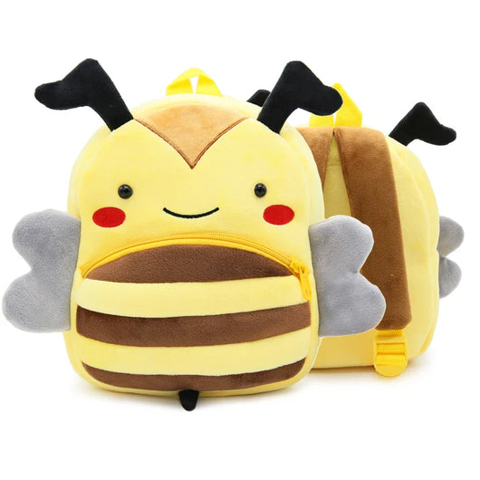 Kids Plush Cartoon Backpack Bee