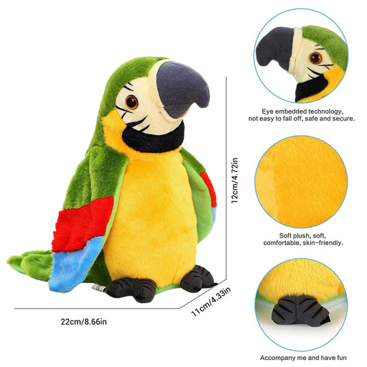 Talking Parrot Plush Toy