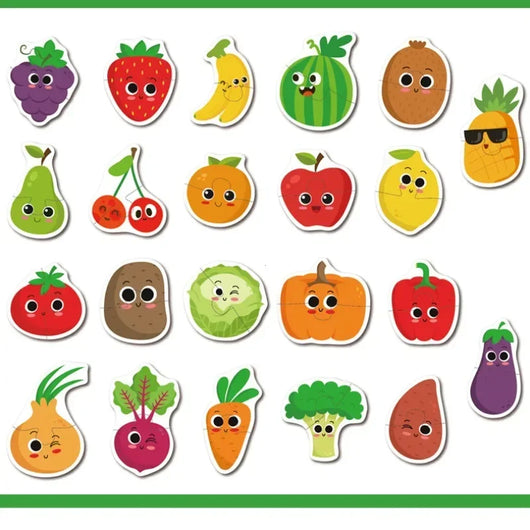 Kids Wooden Jigsaw Matching Puzzle
