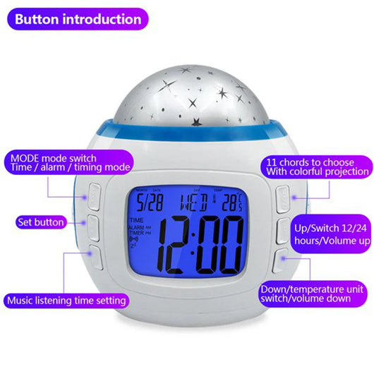 Kids Alarm Clock StarryGlow