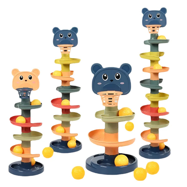 Rolling Montessori Ball Tower