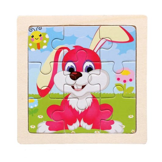 Kids Wooden Jigsaw Puzzle Dog
