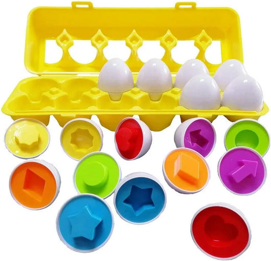 Matching Eggs Color & Shape Sorter