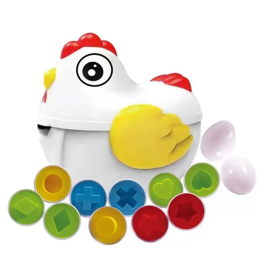 Matching Eggs Color & Shape Sorter Shape Matching egg