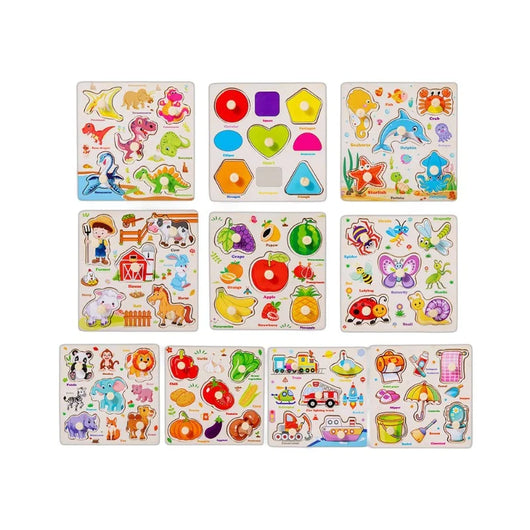 3D Montessori Wooden Puzzle