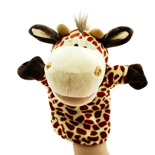 Animal Puppet Educational Doll Giraffe