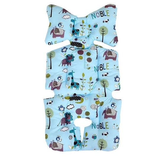 Universal Stroller Seat Cushion Blue Animal Kingdom
