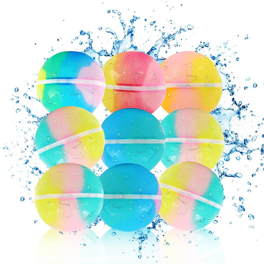 Magnetic Silicone Reusable Water Ball 9pcs