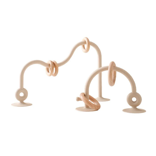 Baby Roller Coaster Bead Toy Beige