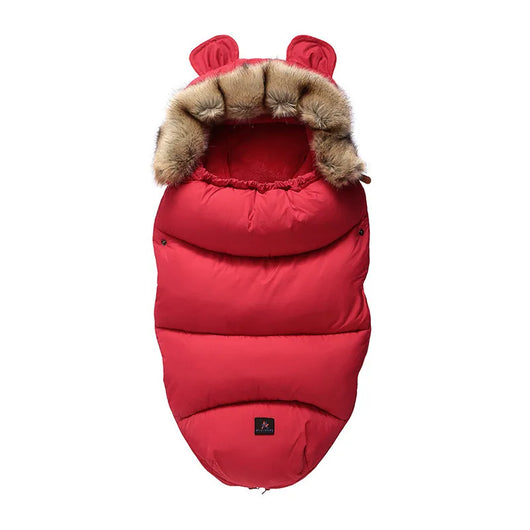 Baby Winter Footmuff Sleeping Bag Red