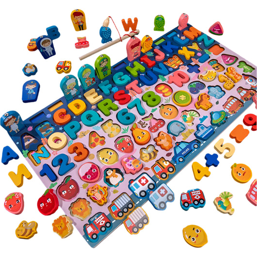 Wooden Educational Puzzle Toy 737