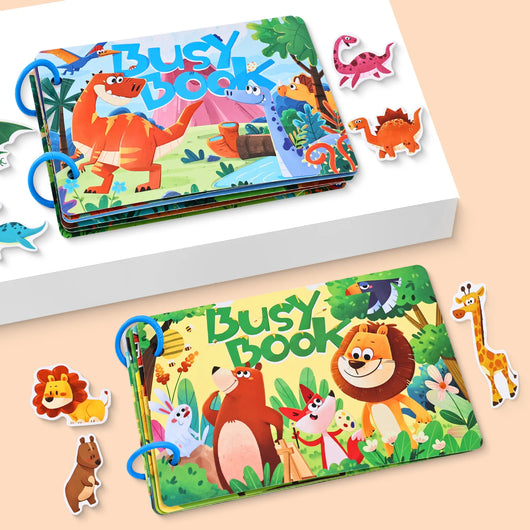 Reusable Montessori Sticker Book