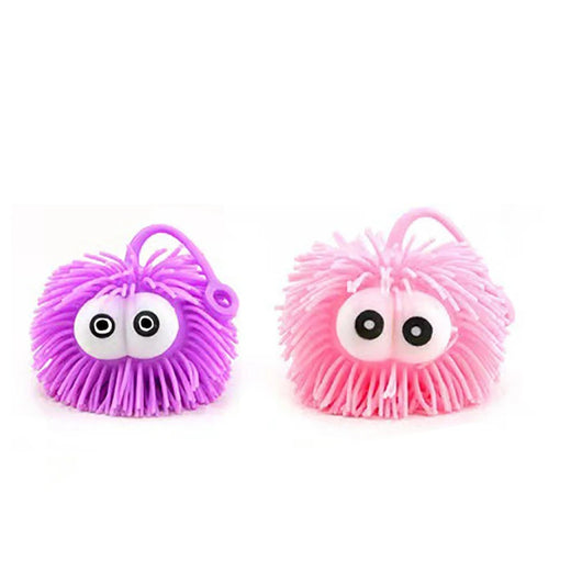 Luminous Plush Squeeze Ball Toy 2pcs
