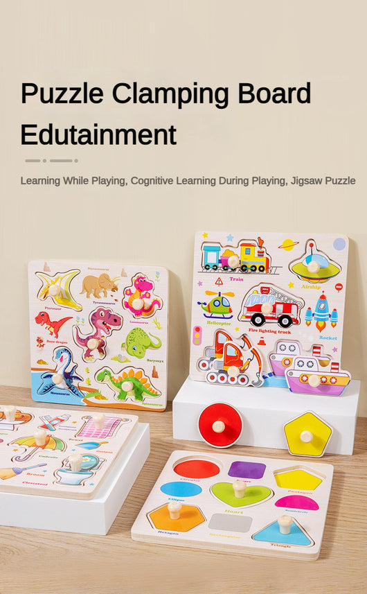 3D Montessori Wooden Puzzle