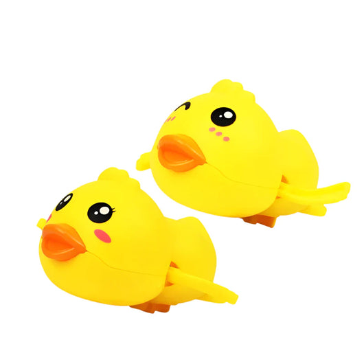 Spring Cartoon Bath Toy Duck Yellow