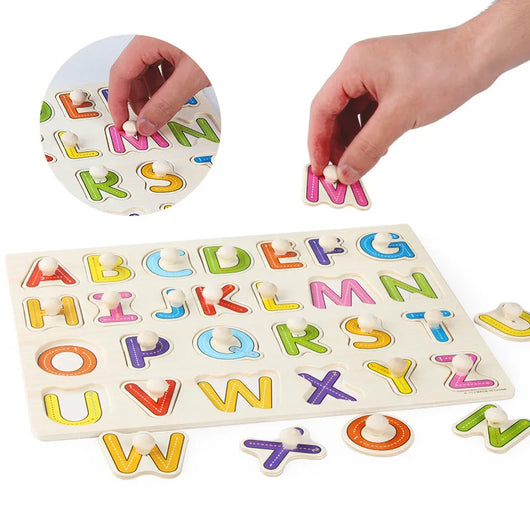 Montessori Wooden Puzzle Board