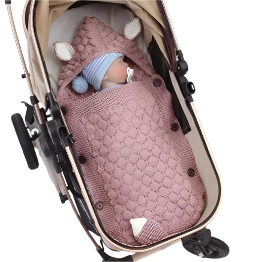 Baby Sleeping Envelope Wrap Pink