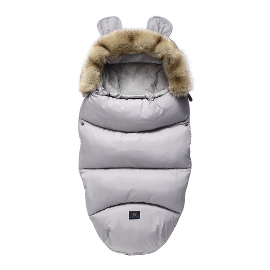 Baby Winter Footmuff Sleeping Bag Gray
