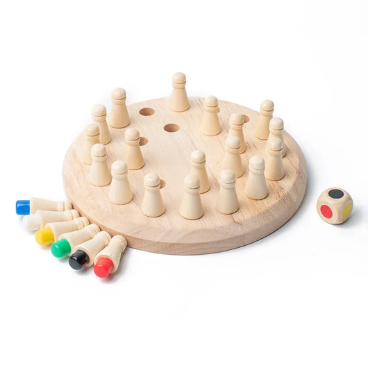 Wooden Memory Match Stick Chess Game