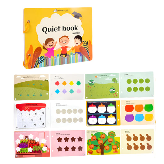Montessori Busy Book Number