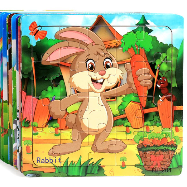 Wooden 3D Puzzle