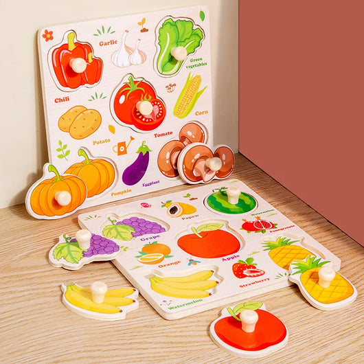 3D Montessori Wooden Puzzle