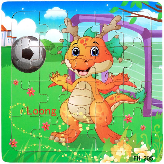 Wooden 3D Puzzle Loong