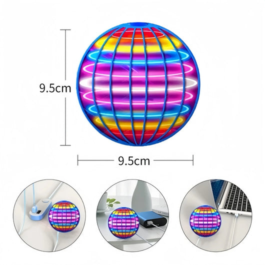 Flying Ball Spinner with LED