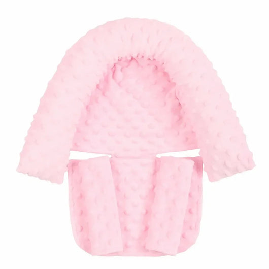 Baby Car Safety Head Support Pillow Pink